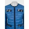 Quilted jacket decorated with sequins