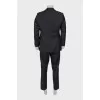 Men's grey wool suit