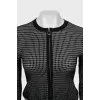 Cardigan with zip