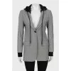 Jacket with a hood