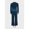 Cashmere jumper and trousers suit