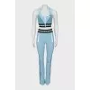 Tracksuit of trousers and a top