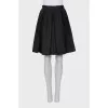 Black pleated skirt
