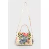 Bag with flower embroidery