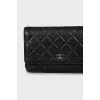 Leather Wallet on Chain Bag