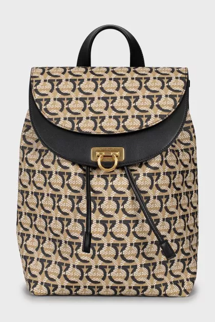 Gancini Canvas Backpack