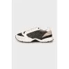 Combined sneakers with decor