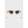 Cat eye sunglasses with tag