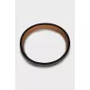 Brown leather bracelet