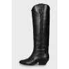 Denvee Leather Cossacks