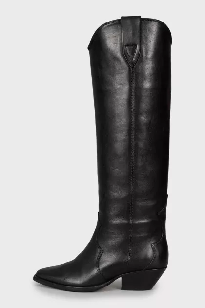 Denvee Leather Cossacks