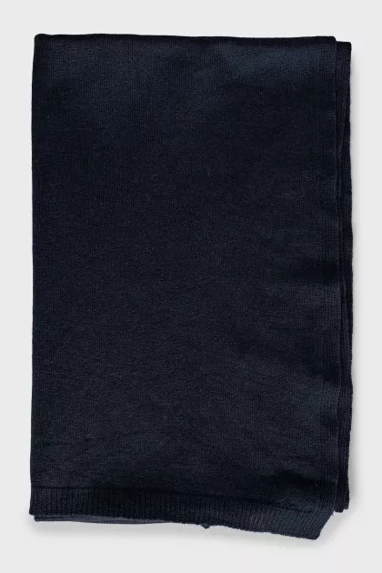 Dark blue scarf