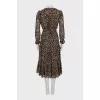 Animal Print Belted Dress