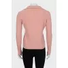 Cashmere ribbed pullover