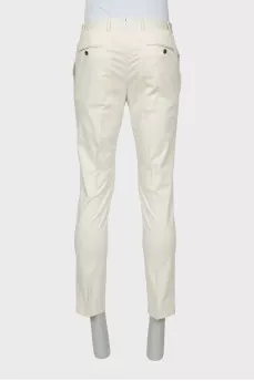 Men's trousers white