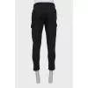 Mens Black Cargo Pants