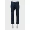 Men's Straight Button Jeans