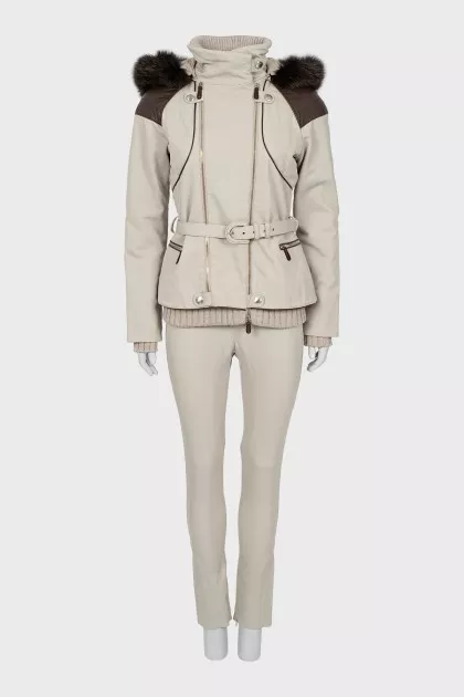 Suit of jacket and trousers
