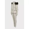 Suit of jacket and trousers