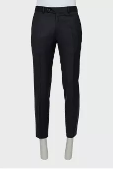 Men's trousers black