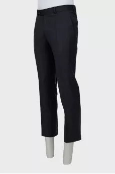 Men's trousers black