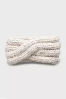 Headband with lurex thread