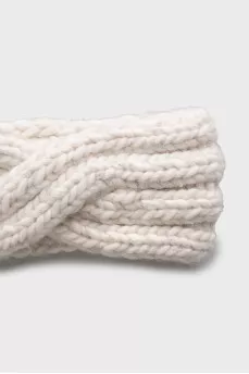 Headband with lurex thread