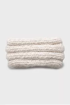 Headband with lurex thread