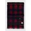 Checkered plaid scarf