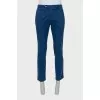 Men's straight fit trousers