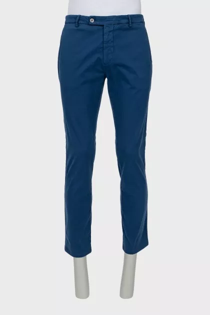Men's straight fit trousers