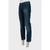 Men's jeans with distressed effect