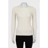 Slim fit sweater