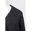 Padded jacket with collar