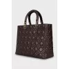 Lady Dior leather bag
