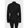Fitted jacket with buttons