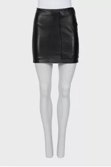 Vintage Leather Skirt