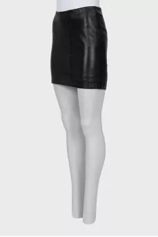 Vintage Leather Skirt