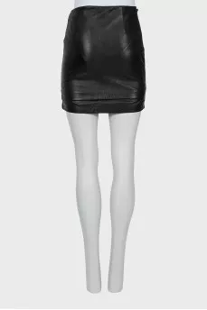 Vintage Leather Skirt