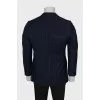 Men's Single Breasted Striped Jacket