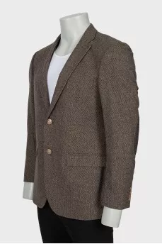 Men's brown jacket