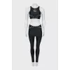 Leggings and t-shirt suit
