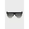 Gradient browline sunglasses