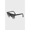 Gradient browline sunglasses