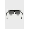 Gradient browline sunglasses