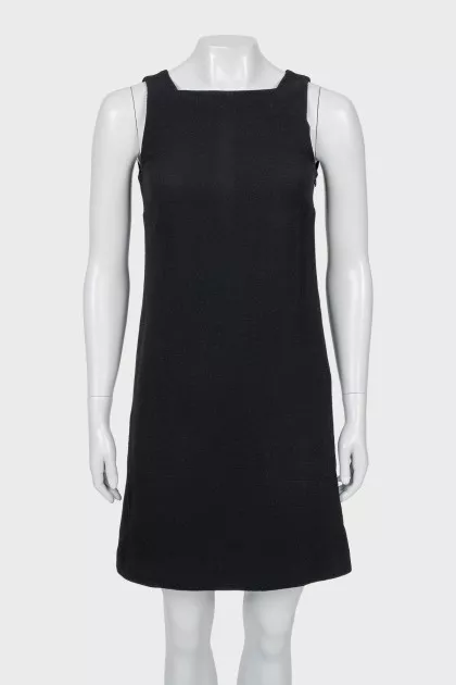 Wool A-line dress