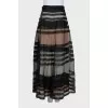 Mesh Maxi Skirt