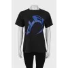 Black oversized t-shirt