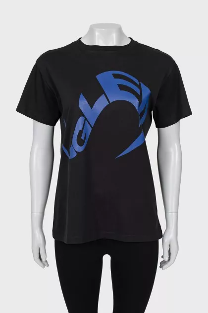 Black oversized t-shirt