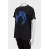 Black oversized t-shirt